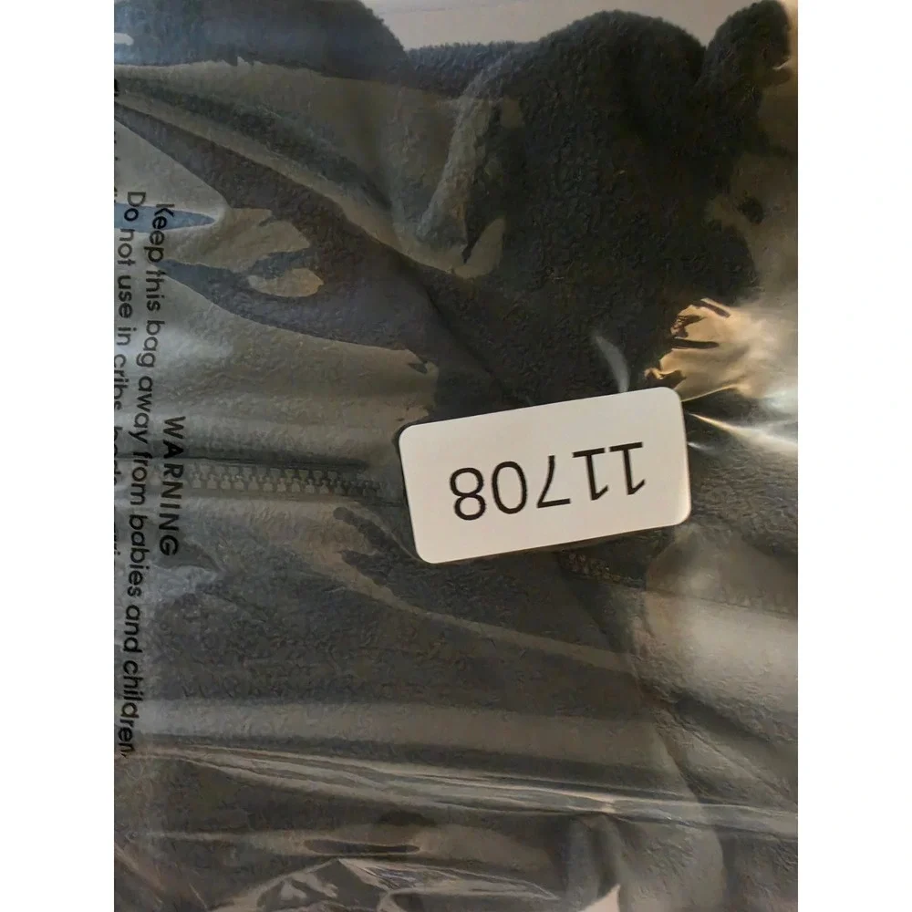 Nike Therma-Fit Quarter Zip Pullover Mens Large Gray Fleece 418343-060